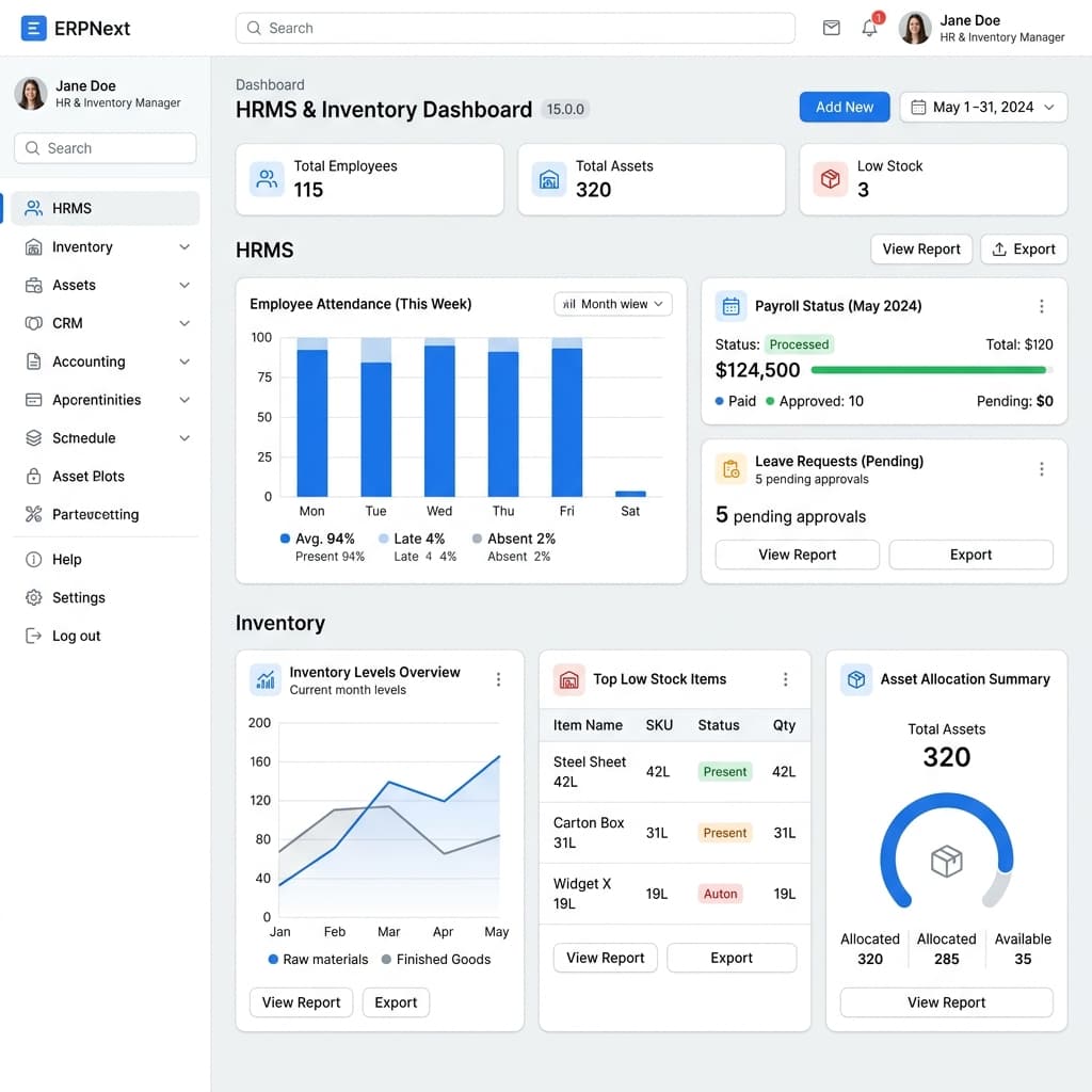 Enterprise Resource Planning — built the right way.